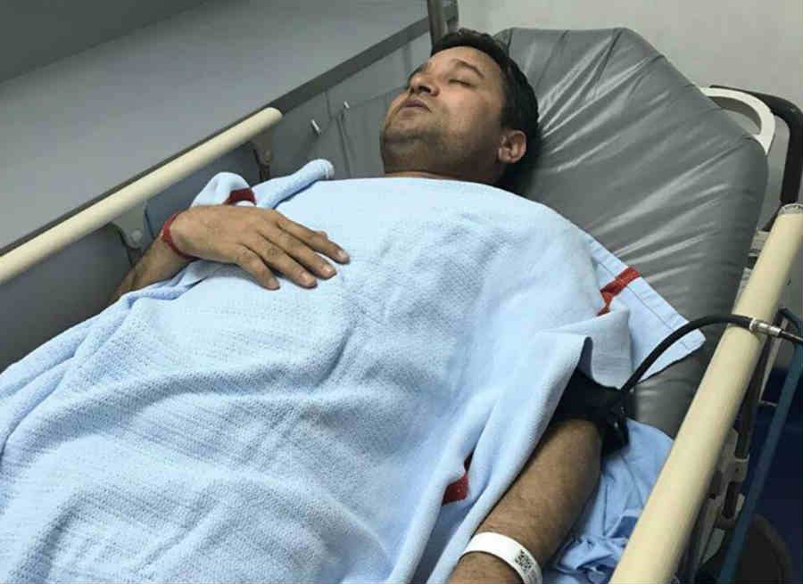 Roshan raturi admitted in hospital